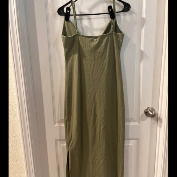 Roxy Wavey Lady Dress, Olive green, (XL) - Picture 2 of 4
